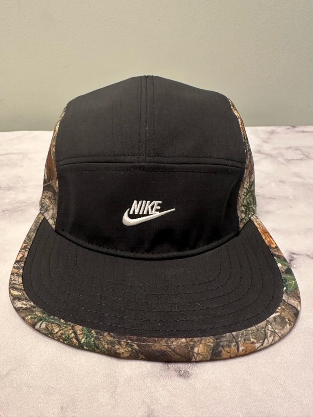 Nike Black Cap with Realtree Camo Brim